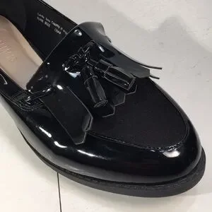 NWOT J D Williams Patent Leather Tossel Loafers Extra Wide Men’s 9EEE Simply Be Tampa Low Cut Tassel Loafers Wide E Fit | JD Williams main image 4